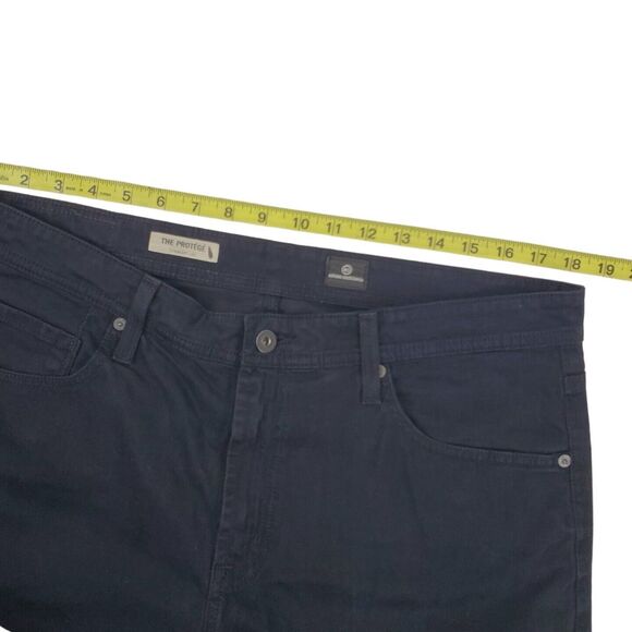 AG ADRIANO GOLDSCHMIED Jeans THE PROTEGE Mens 36x34 Black Straight Leg Casual - Picture 7 of 9